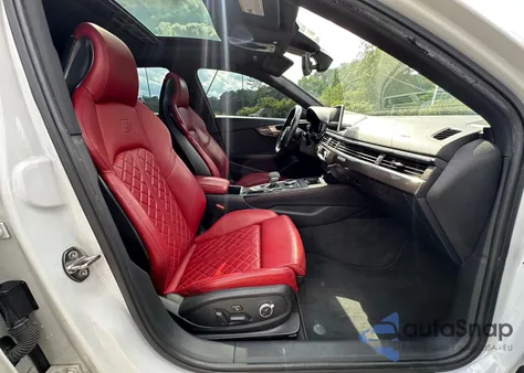 2018 Audi S4 Premium Plus from USA, damaged, VIN WAUB4AF43JA002962